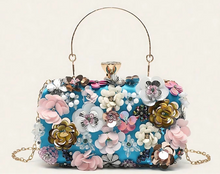 Load image into Gallery viewer, Garden Gala Clutch