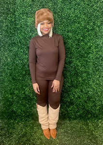 Bleau Mock Neck Sets(regular sz)