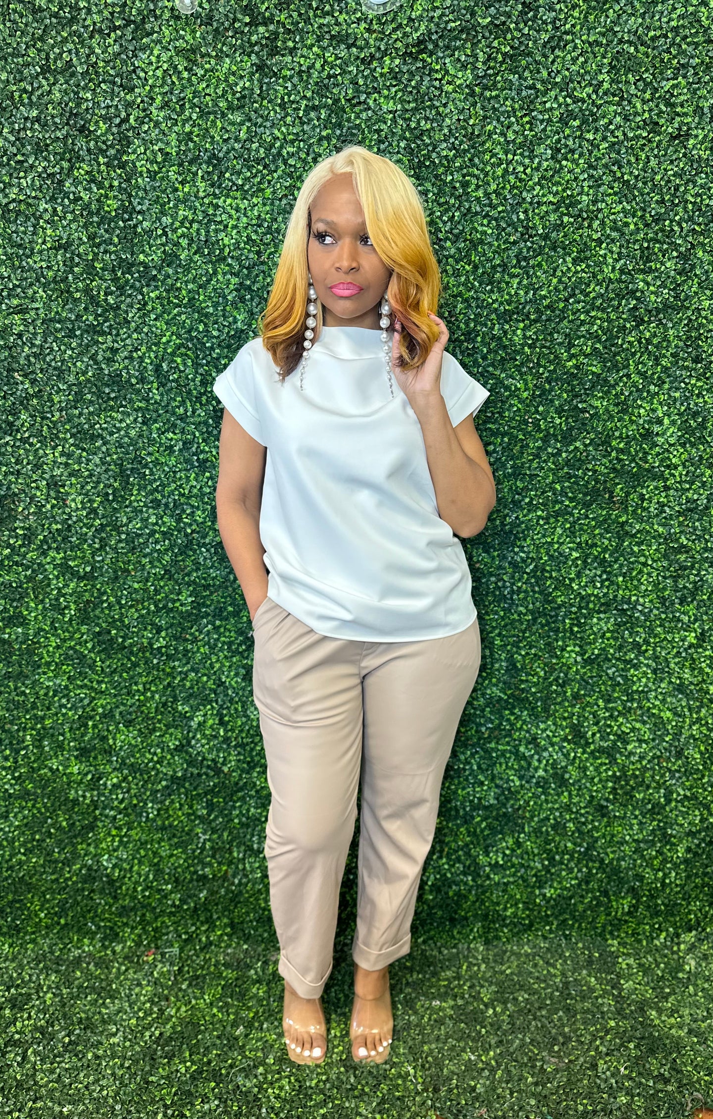 Business/Leisure Vegan Trouser Pants