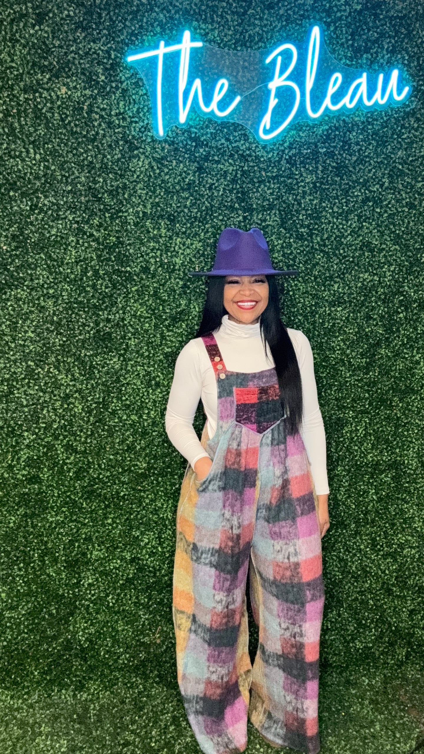 🌿 Bleau Wild Mosaic Overalls