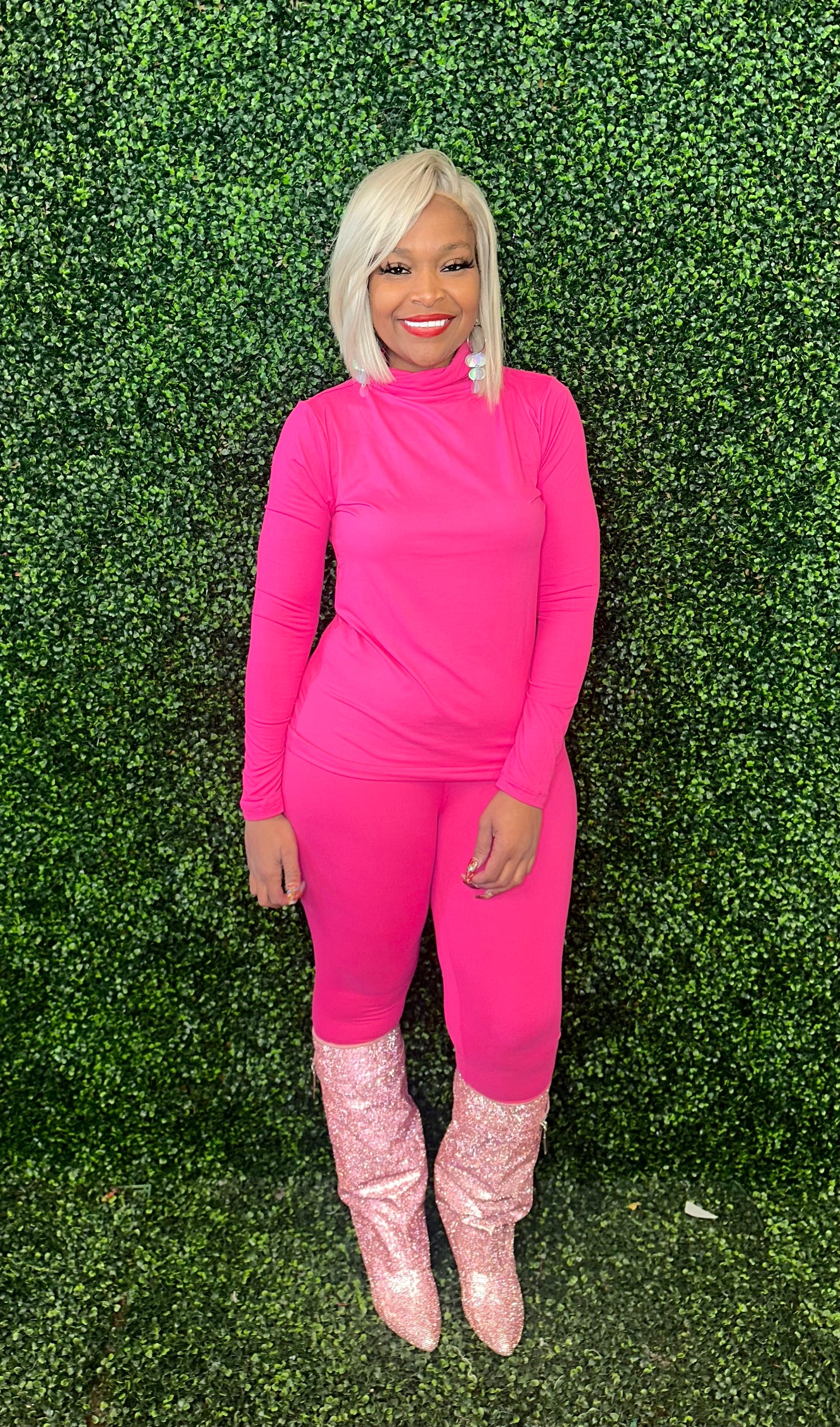 Bleau Mock Neck Sets(regular sz)