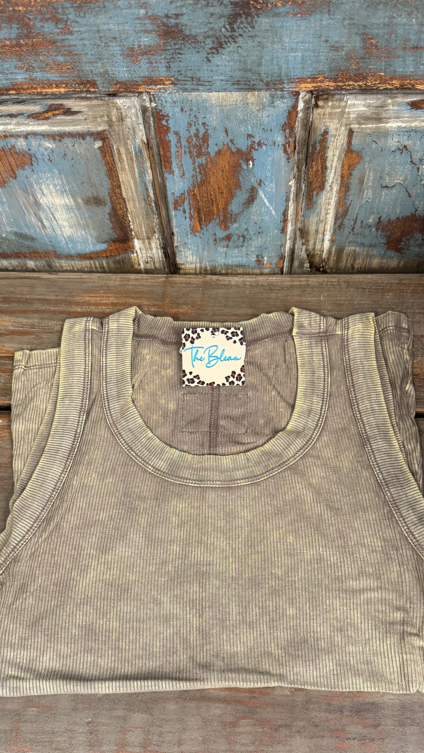 Bleau Core Ribbed Tank