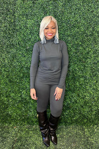 Bleau Mock Neck Sets(plush sz)