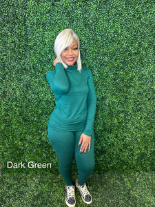 Bleau Mock Neck Sets(regular sz)