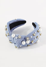 Load image into Gallery viewer, Headband (stones &amp; pearls)
