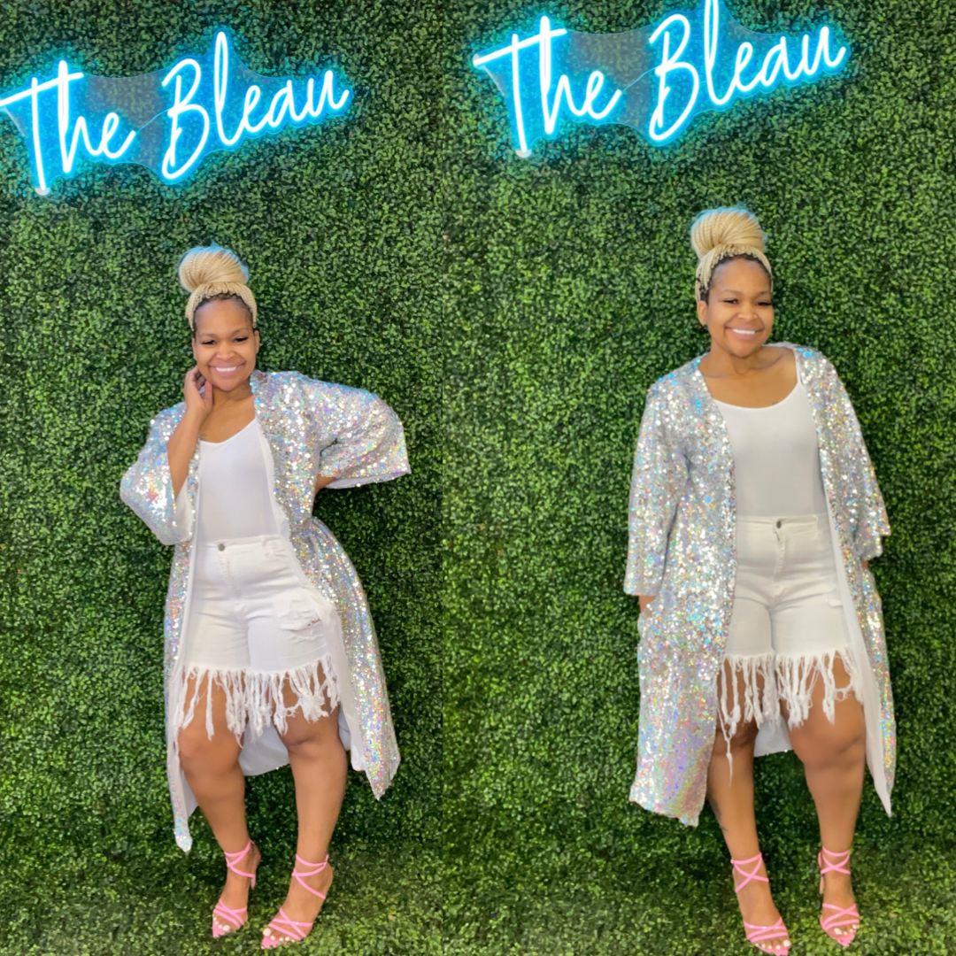 Sequin Duster (Plush and reg SZ)