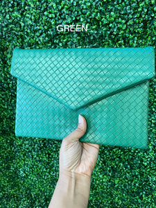 Braided Envelope Clutch