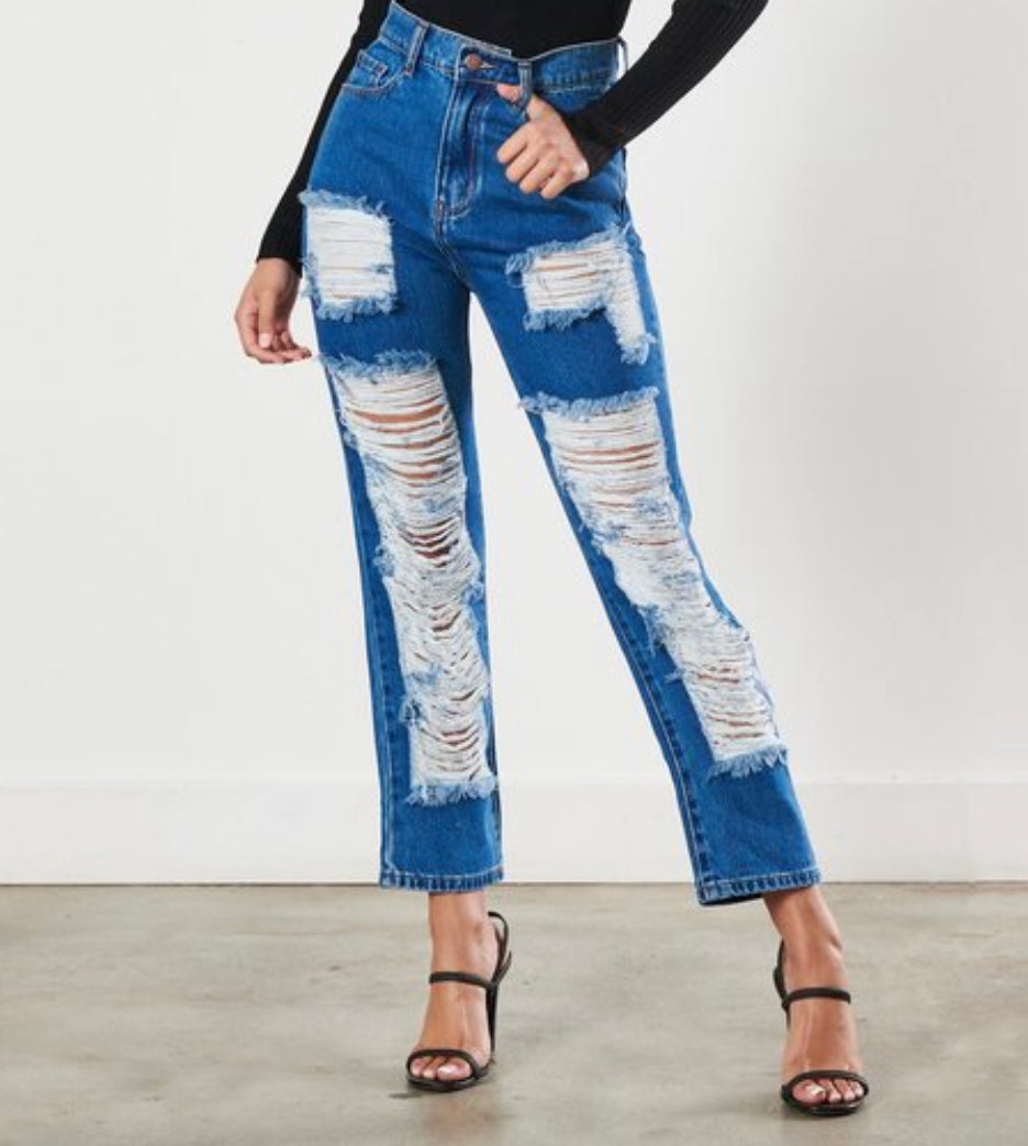 Ripped up