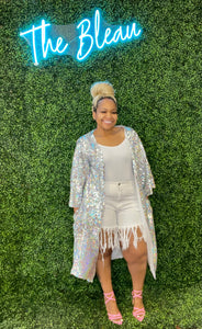 Sequin Duster (Plush and reg SZ)