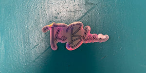 “The Bleau” holographic sticker