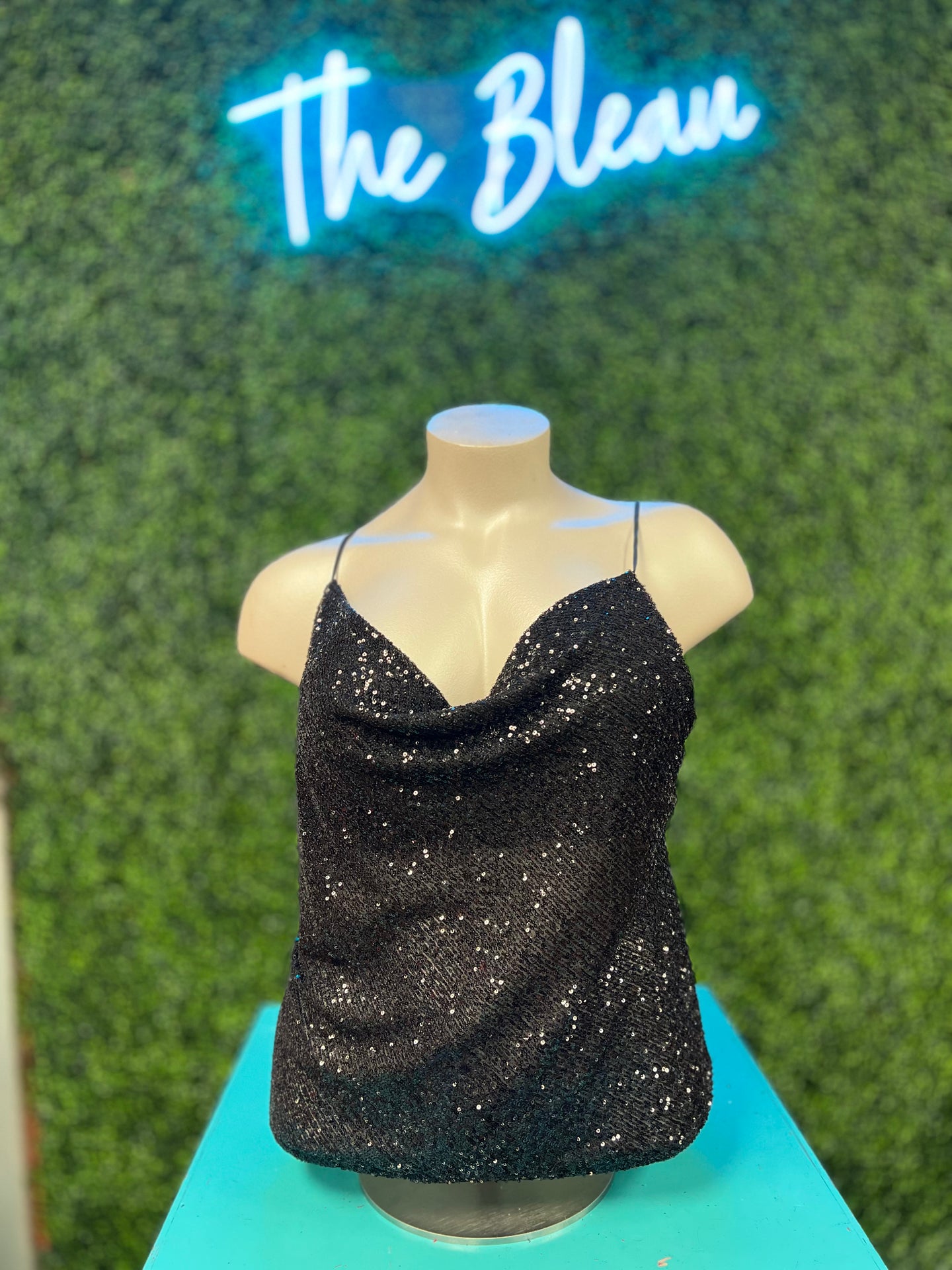 Dip Sequin tank