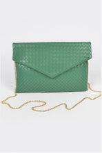 Load image into Gallery viewer, Braided Envelope Clutch
