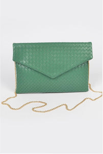 Braided Envelope Clutch