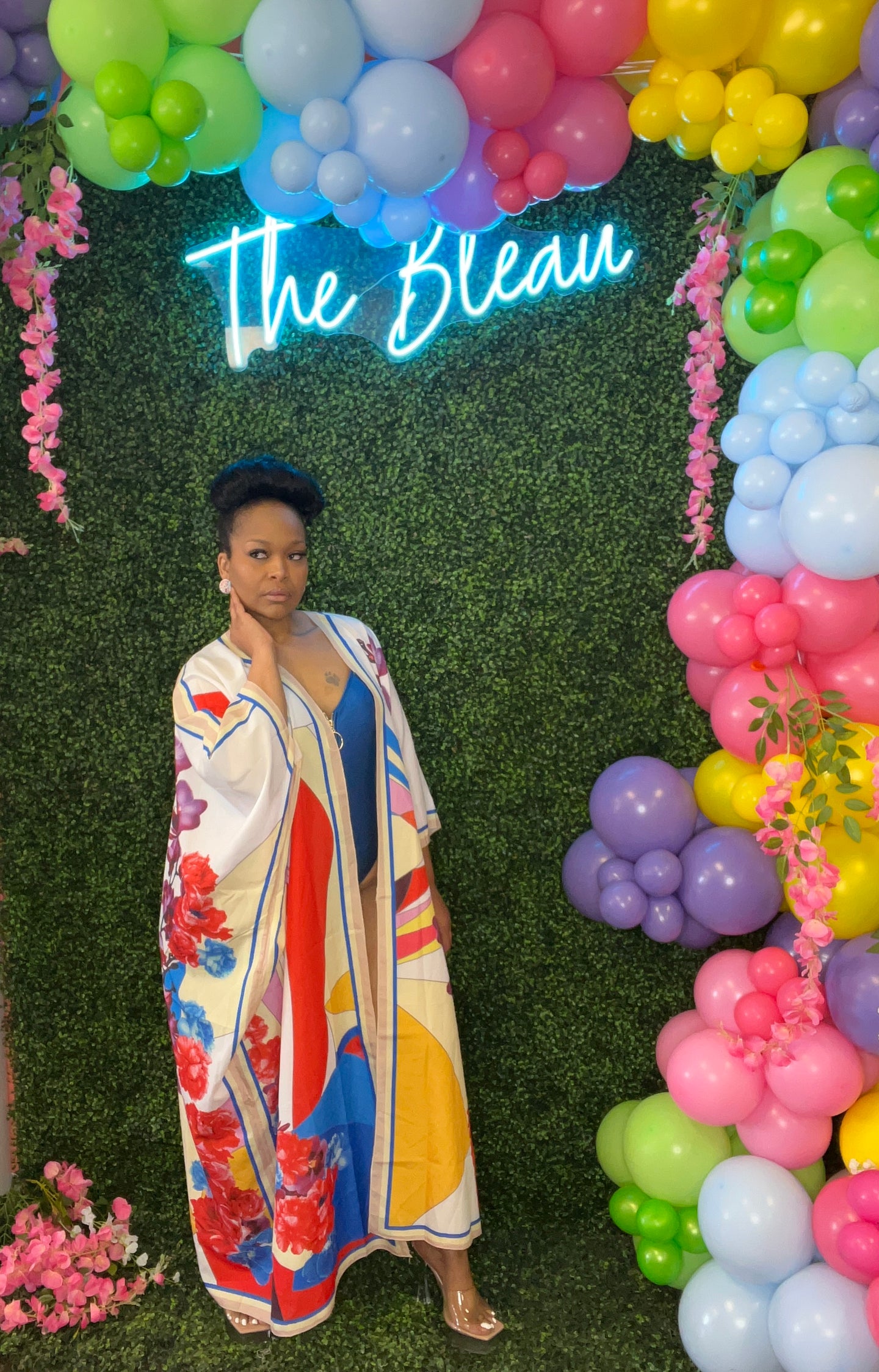 Breakfast in Bali Kimono