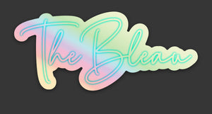 “The Bleau” holographic sticker