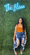 Big issshhh poppin jeans  (plush sz)