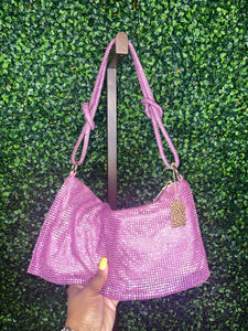 Scarlet Crystal Shoulder Bag