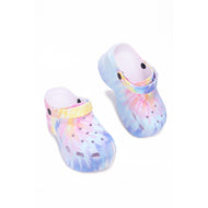 GARDENER CHUNKY PLATFORM CLOG- tie dye