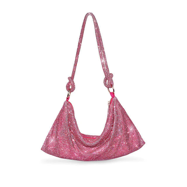 Scarlet Crystal Shoulder Bag