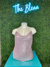 Load image into Gallery viewer, Dip Sequin tank
