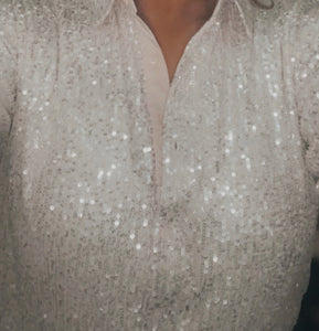 Sequin Of Events dress/ shirt