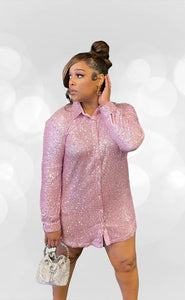 Sequin Of Events dress/ shirt